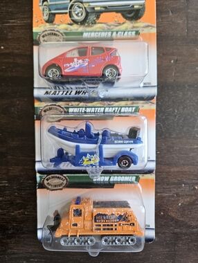 3 NWT 1999 Matchbox "Wilderness Adventure" Vehicles